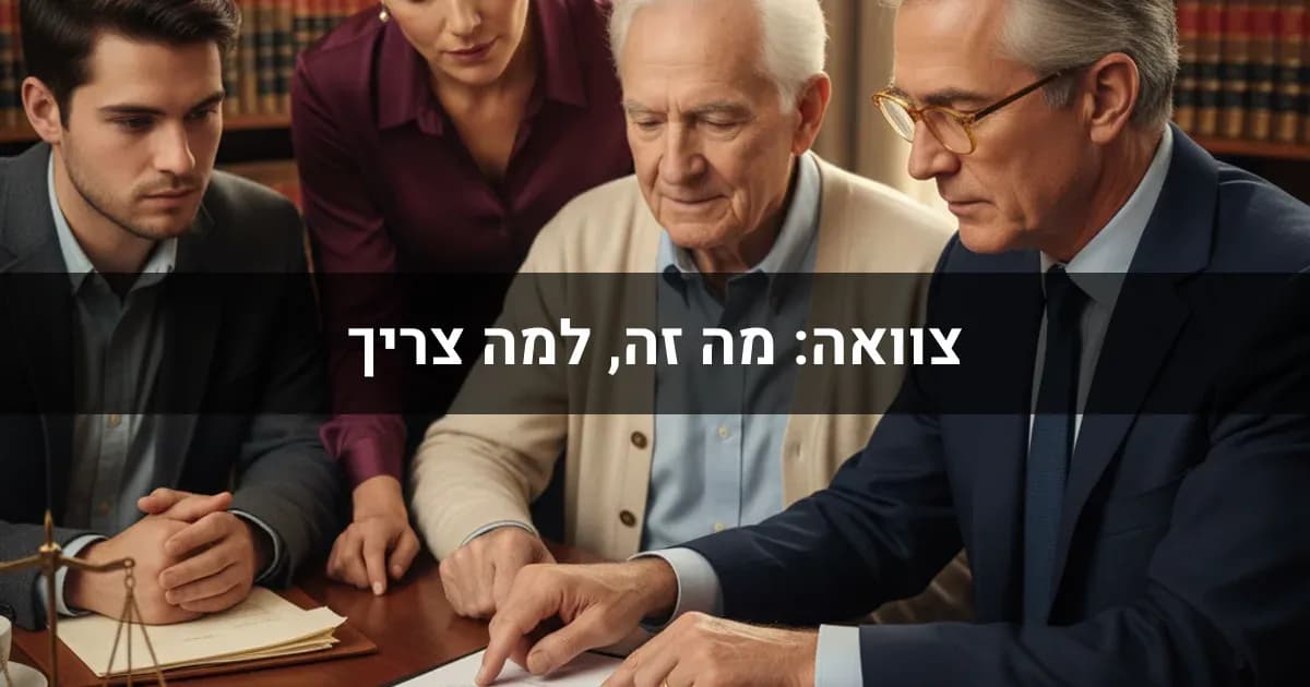 צוואה: מה זה, למה צריך, ומתי לערוך