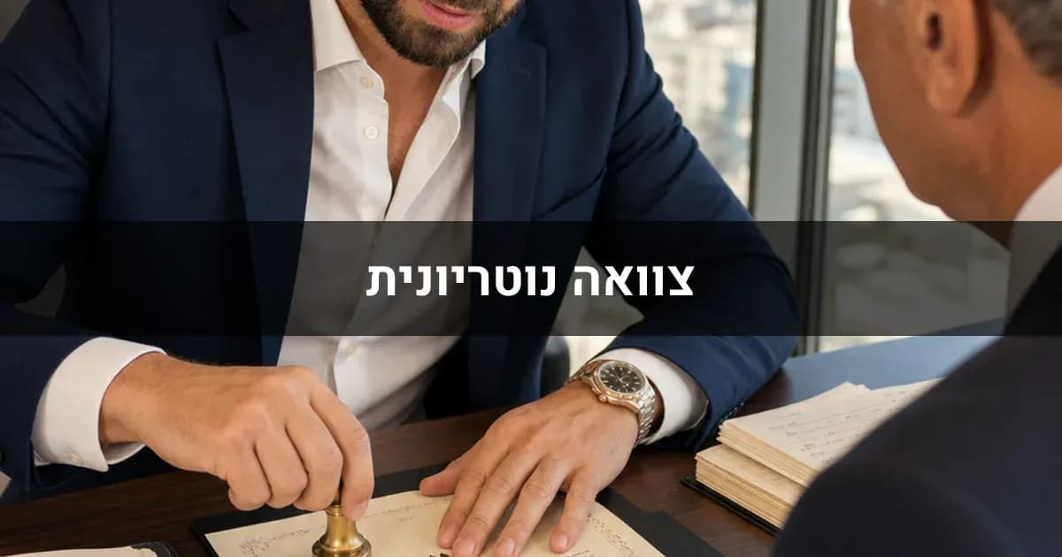 צוואה נוטריונית: מתי כדאי וכמה זה עולה