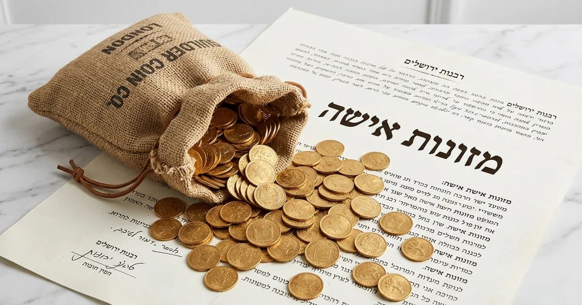 מזונות אישה בגירושין: זכאות, חישוב ומשך התשלום