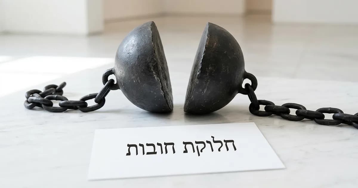 חלוקת חובות בגירושין: מי נושא באחריות