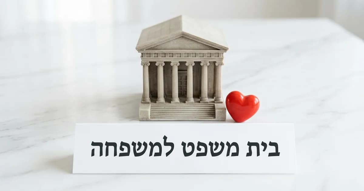 בית משפט לענייני משפחה - מה צריך לדעת