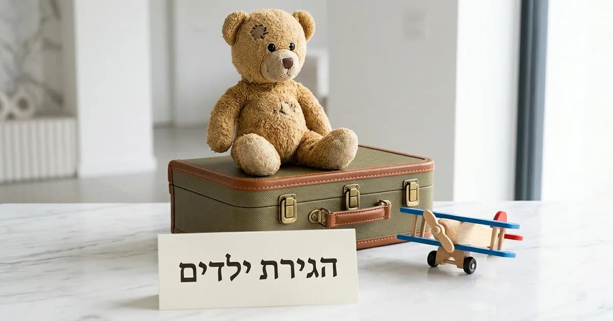 רילוקיישן: הגירת ילדים לחו״ל וטובת הקטין
