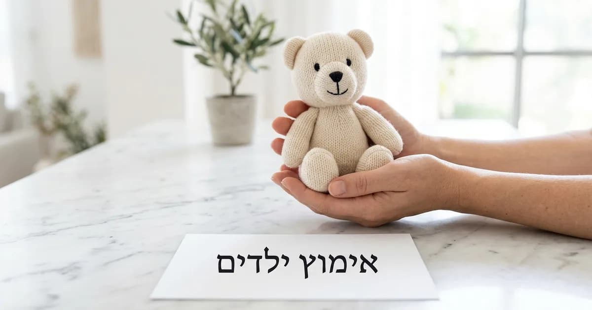 אימוץ ילדים בישראל: ההליך והתנאים