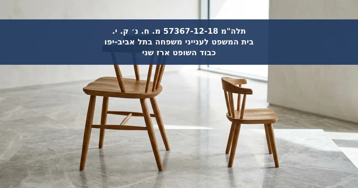 אכיפת זמני שהות וסנקציה כספית בגין ניכור הורי