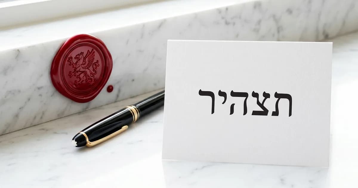תצהיר בהליך משפטי: תוקף, אחריות וסמכות