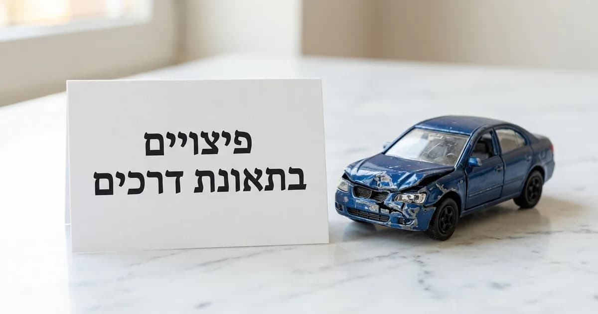 פיצויים בתאונת דרכים: קביעת נכות וראשי הנזק