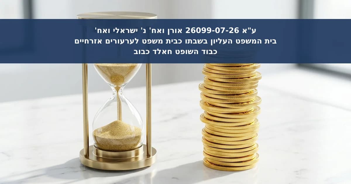 דחיית בקשה לעיכוב ביצוע פסק דין כספי