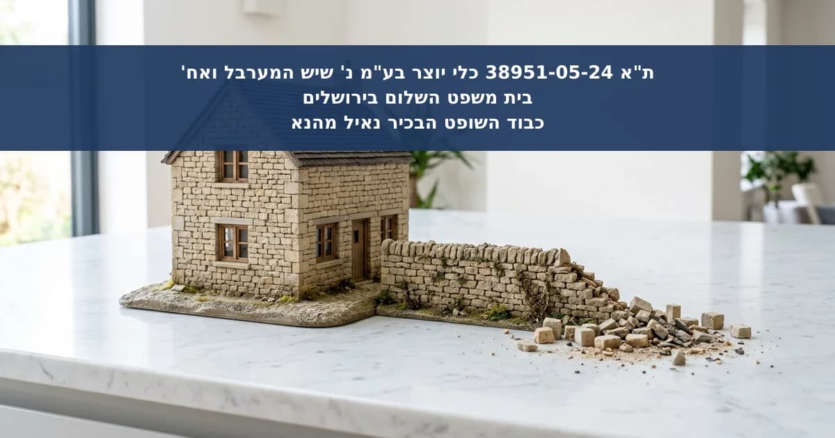 תביעה לדמי שימוש ולפיצוי בגין הריסת קיר נדחתה