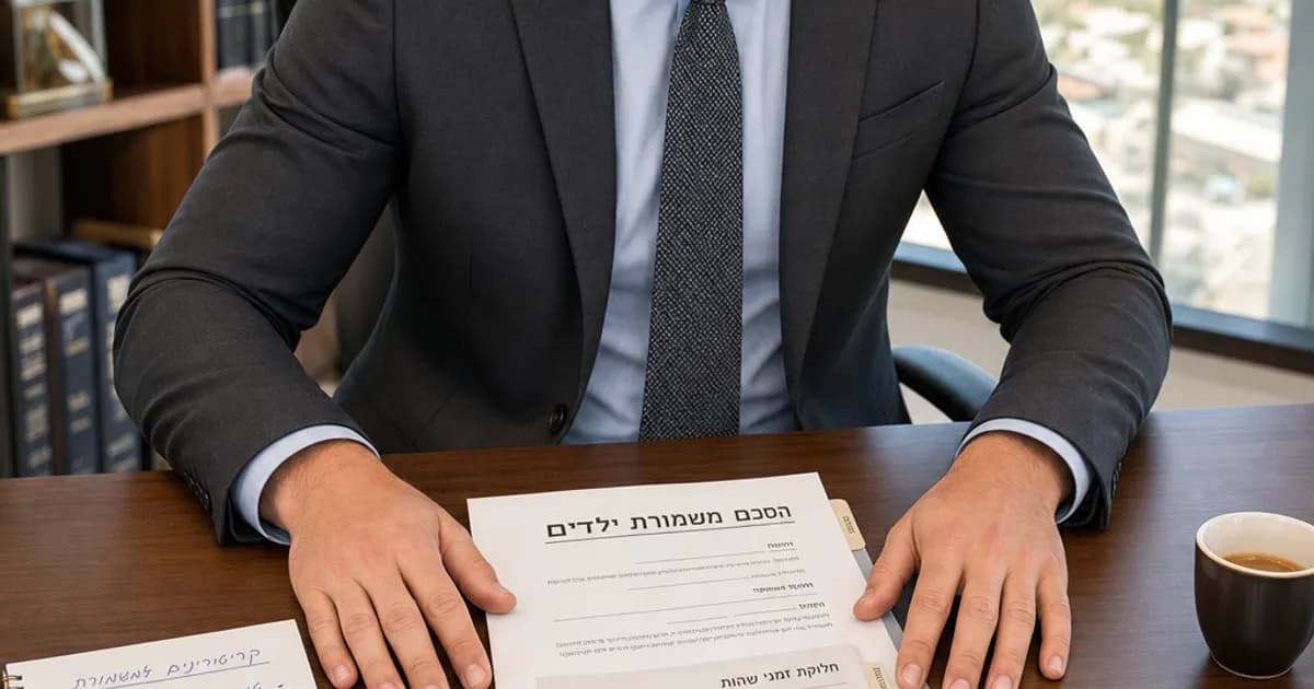 משמורת ילדים: סוגים, קריטריונים והליך קביעה