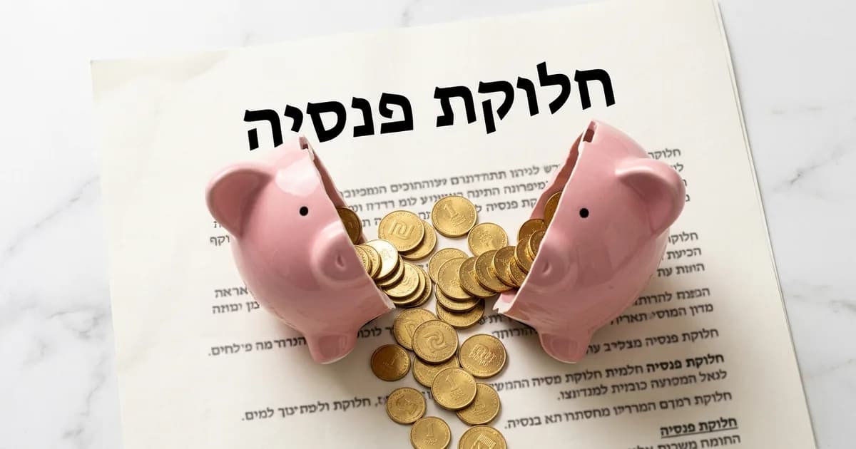 חלוקת פנסיה בגירושין: מה החוק קובע