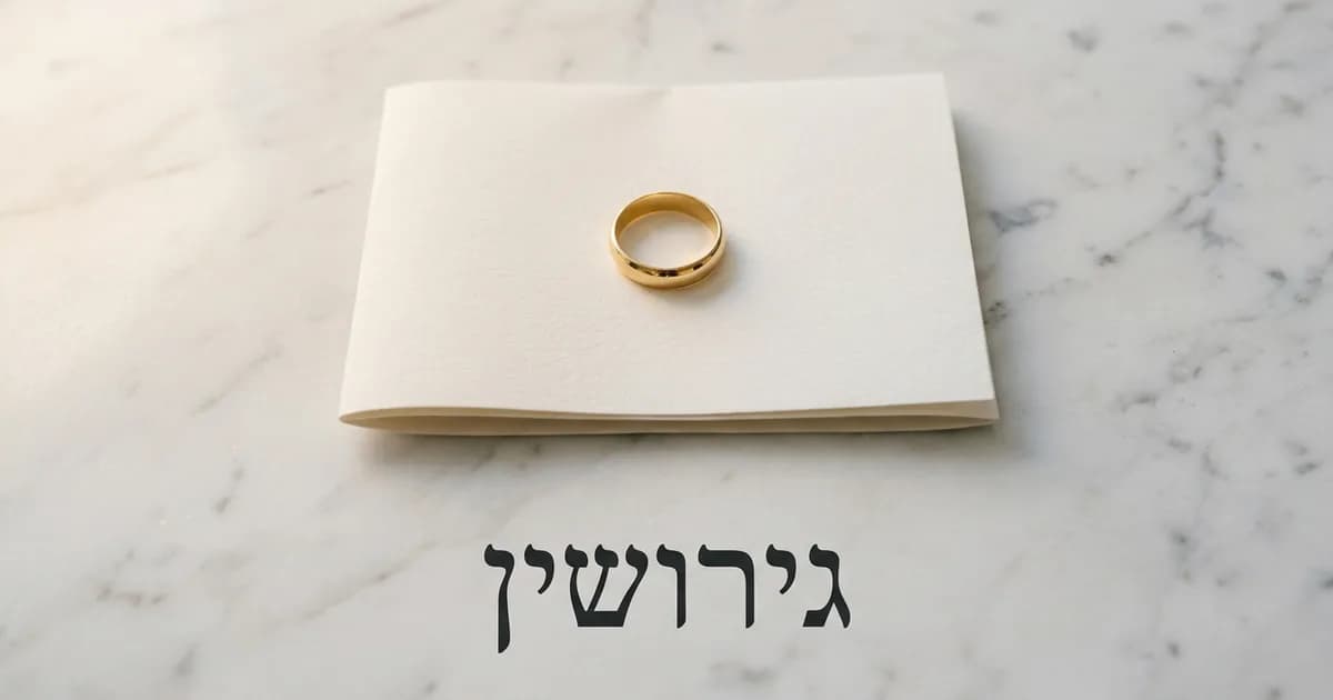 המדריך המלא לגירושין בישראל