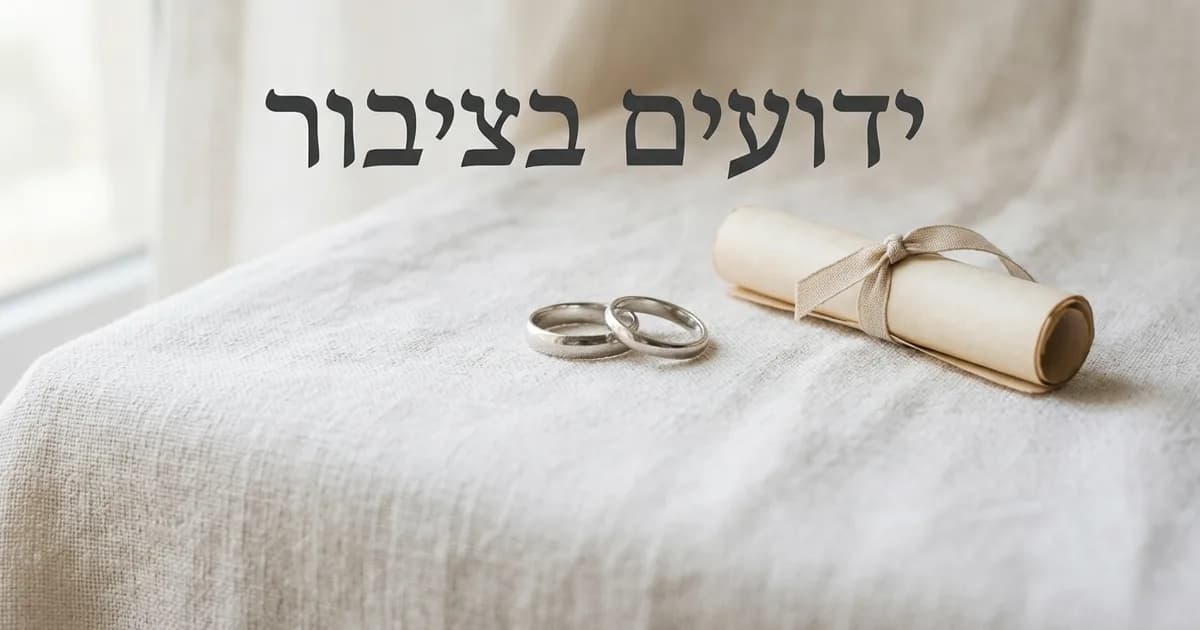 ידועים בציבור: זכויות, חובות ומעמד משפטי בישראל