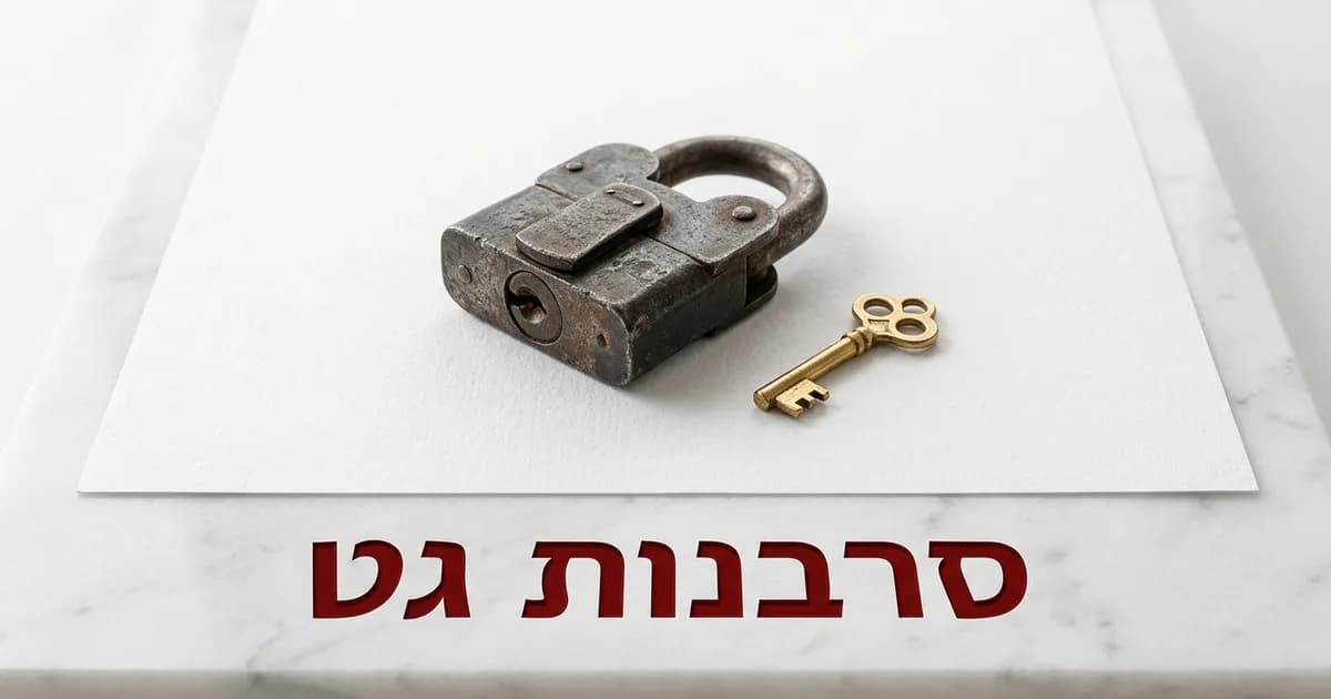 המדריך המלא להתמודדות עם סרבנות גט