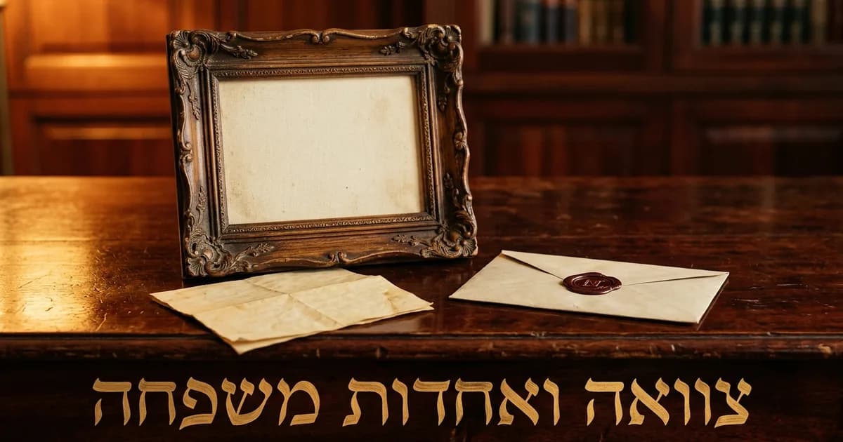 צוואה וירושה: המסמך המשפטי שישמור על המשפחה שלכם מאוחדת