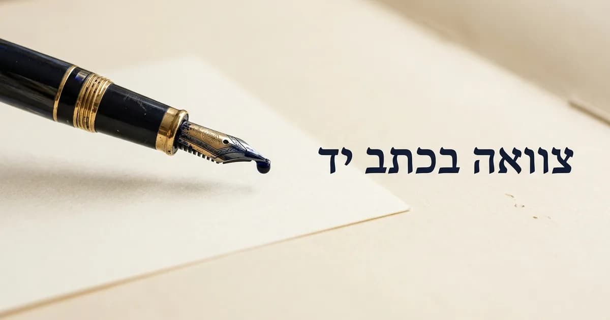 צוואה בכתב יד: יתרונות, חסרונות, ותקפות משפטית