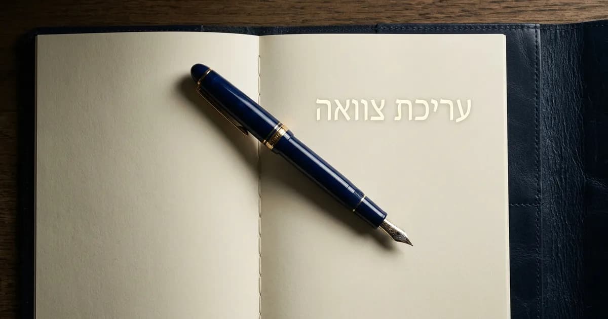 המדריך המלא לעריכת צוואה