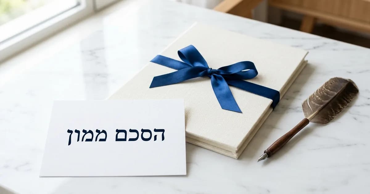 הסכם ממון לפני נישואין: כל מה שצריך לדעת