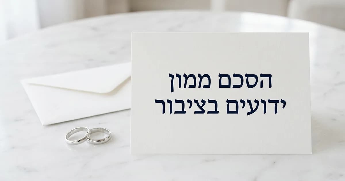 הסכם ממון בין ידועים בציבור: ייחודיות והבדלים