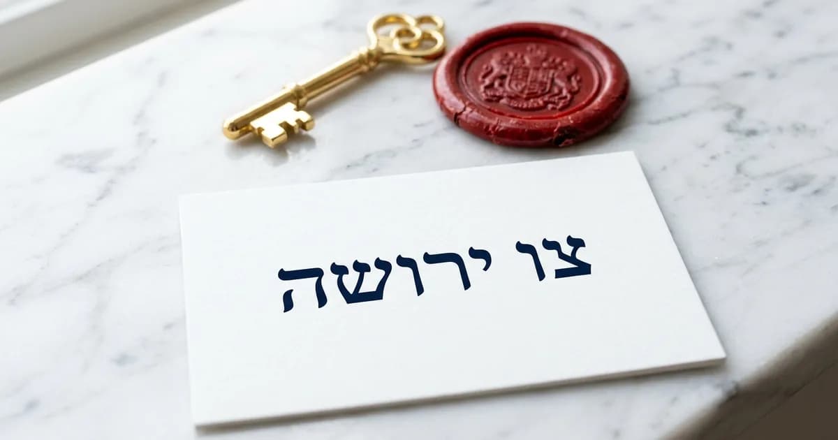 צו ירושה: מה הוא, מי מגיש ומה הזכויות