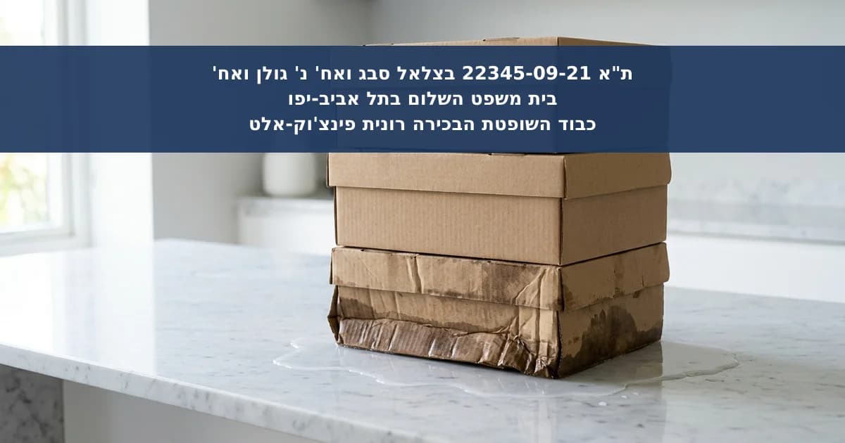 אחריות משכיר לנזקי רכוש עקב עבודות שיפוץ במושכר