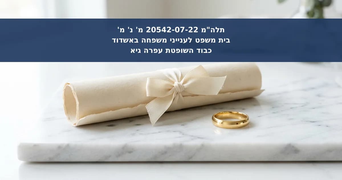 ביטול הסכם ממון עקב הפרה יסודית וחלוקה לא שוויונית