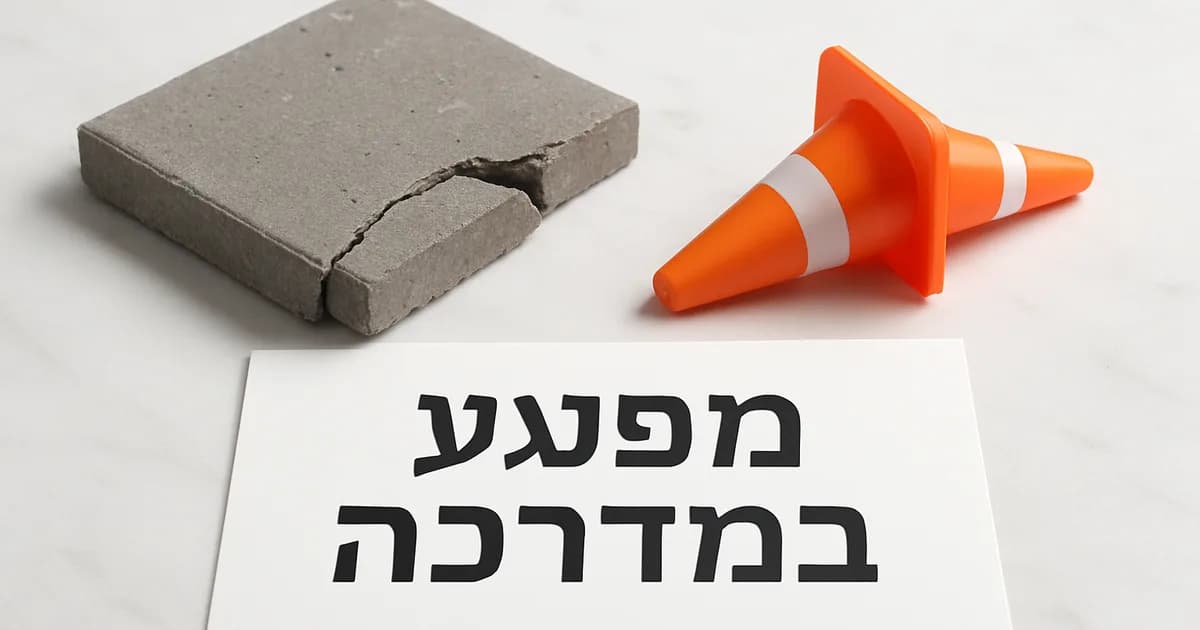נפילה במדרכה: אחריות הרשות המקומית למפגע